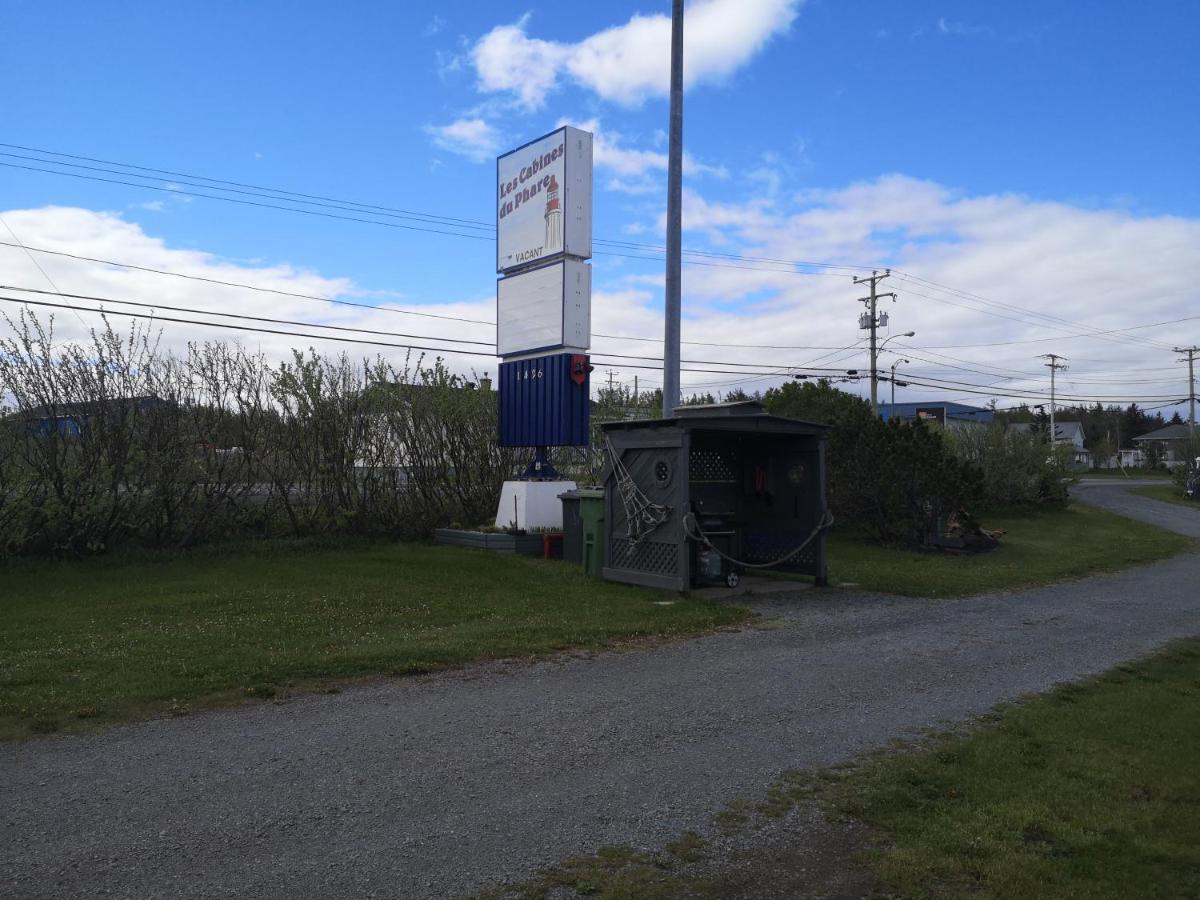 Les Cabines Du Phare Rimouski Eksteriør billede